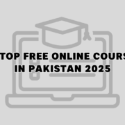 online courses in pakistan