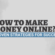 how to make money online